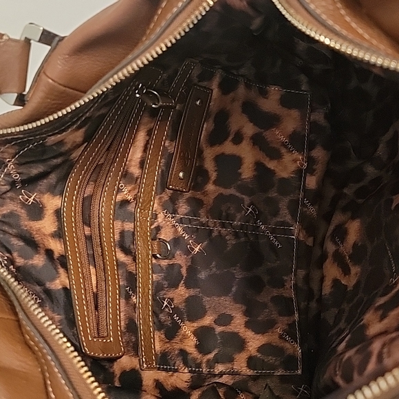 Soft buttery leather handbag by b. Makowski - Picture 4 of 7